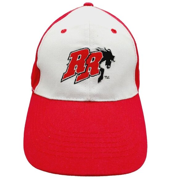 Frisco Roughriders BaseBall Cap Minor League Team Hat Red And White MLB Rangers - Picture 1 of 9